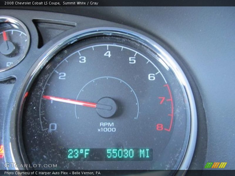 Summit White / Gray 2008 Chevrolet Cobalt LS Coupe