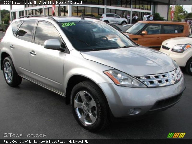 Sheer Silver Metallic / Charcoal 2004 Nissan Murano SL