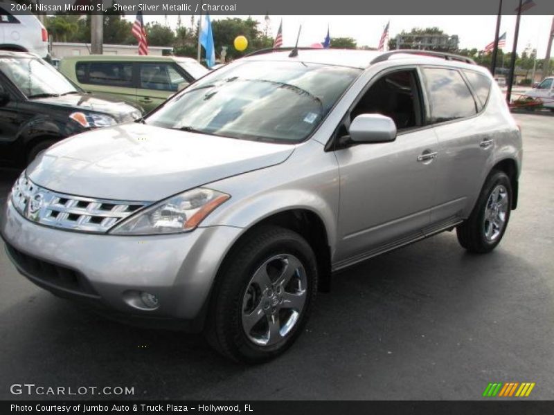 Sheer Silver Metallic / Charcoal 2004 Nissan Murano SL