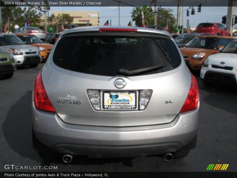 Sheer Silver Metallic / Charcoal 2004 Nissan Murano SL