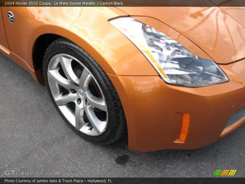 Le Mans Sunset Metallic / Carbon Black 2004 Nissan 350Z Coupe
