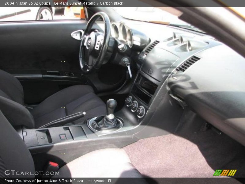 Le Mans Sunset Metallic / Carbon Black 2004 Nissan 350Z Coupe