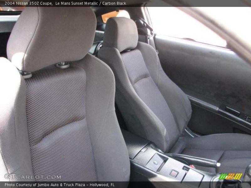 Le Mans Sunset Metallic / Carbon Black 2004 Nissan 350Z Coupe