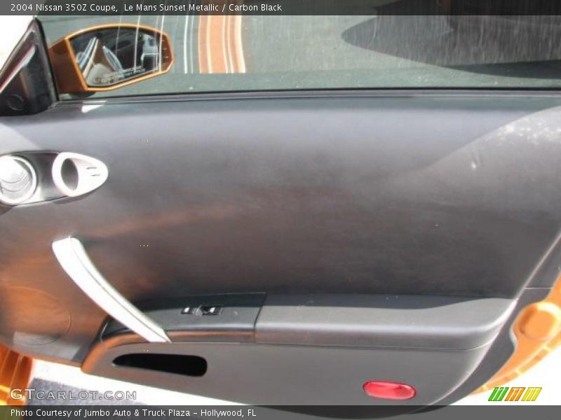 Le Mans Sunset Metallic / Carbon Black 2004 Nissan 350Z Coupe
