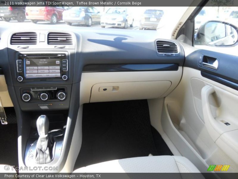 Toffee Brown Metallic / Cornsilk Beige 2011 Volkswagen Jetta TDI SportWagen