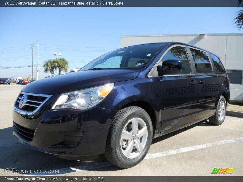Tanzanite Blue Metallic / Sierra Stone 2011 Volkswagen Routan SE