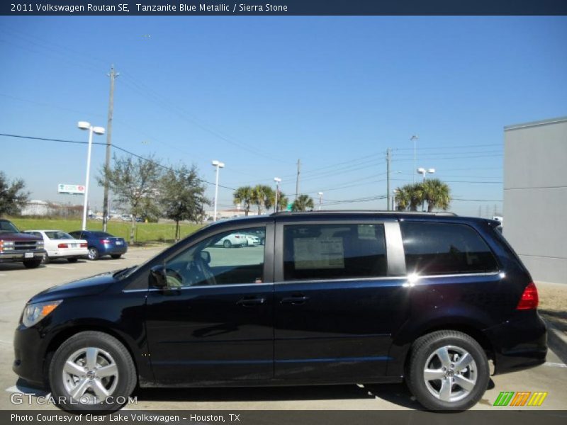 Tanzanite Blue Metallic / Sierra Stone 2011 Volkswagen Routan SE