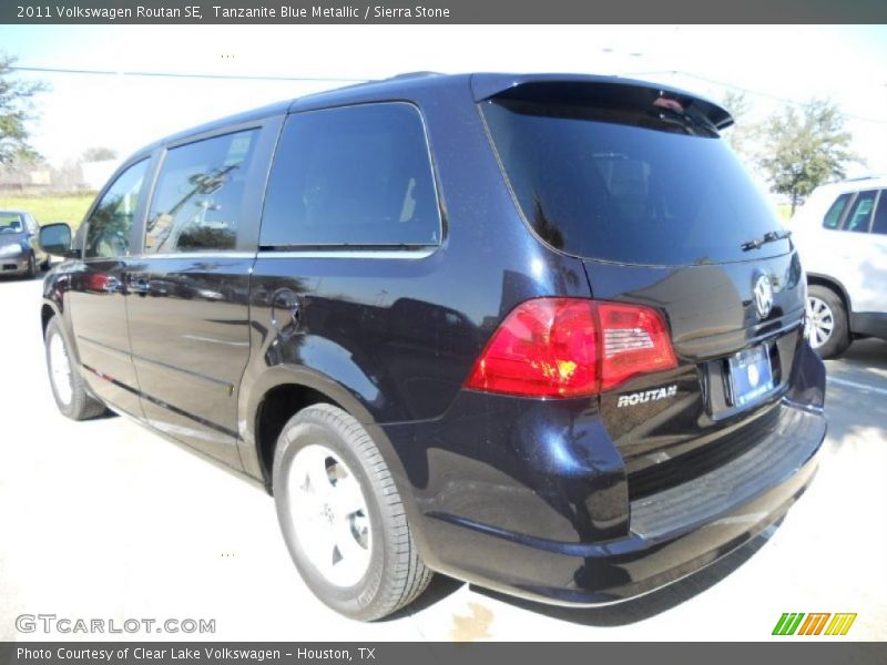 Tanzanite Blue Metallic / Sierra Stone 2011 Volkswagen Routan SE