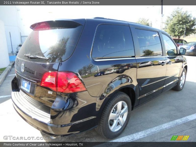 Tanzanite Blue Metallic / Sierra Stone 2011 Volkswagen Routan SE