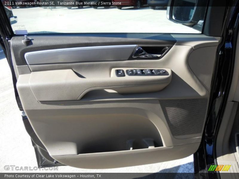 Tanzanite Blue Metallic / Sierra Stone 2011 Volkswagen Routan SE