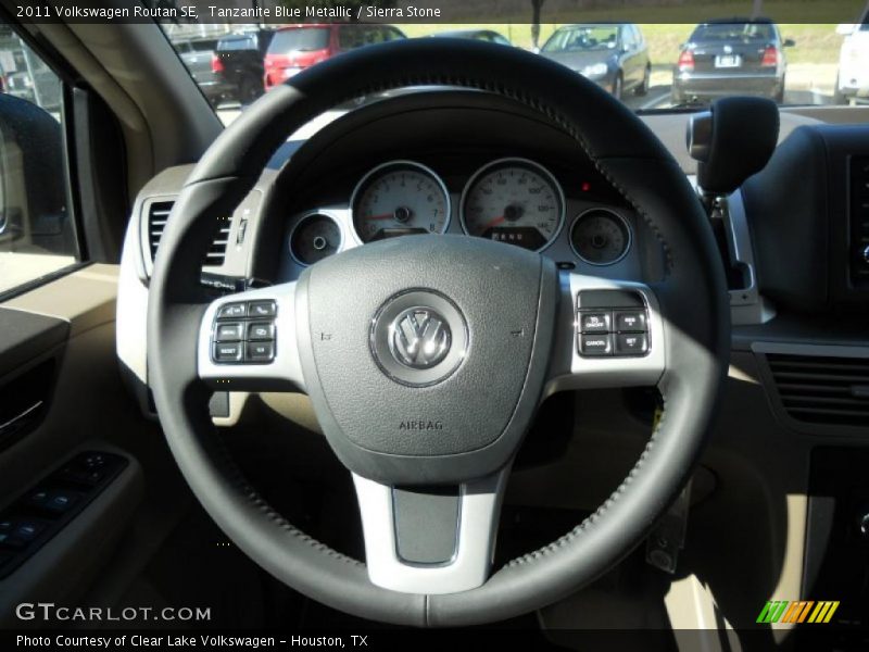 Tanzanite Blue Metallic / Sierra Stone 2011 Volkswagen Routan SE