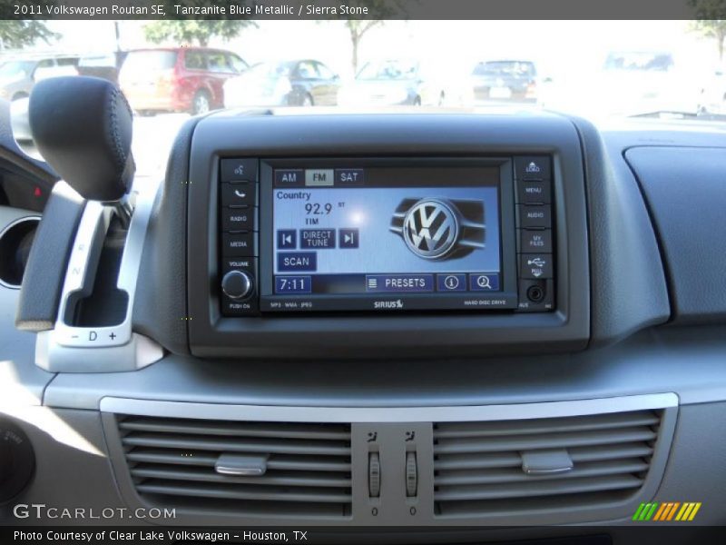 Tanzanite Blue Metallic / Sierra Stone 2011 Volkswagen Routan SE