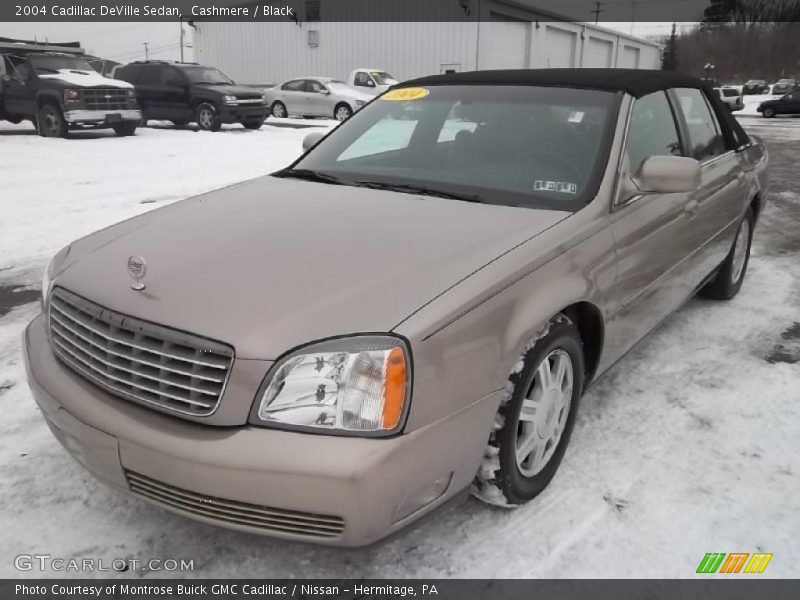Cashmere / Black 2004 Cadillac DeVille Sedan