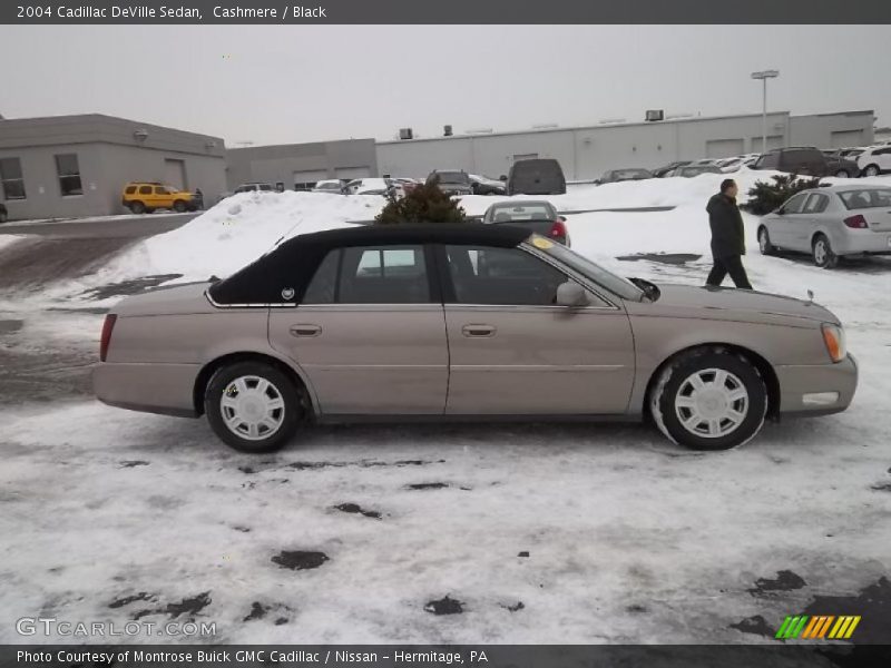 Cashmere / Black 2004 Cadillac DeVille Sedan