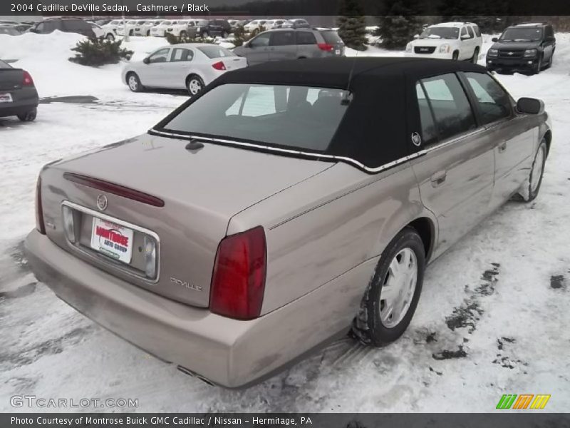 Cashmere / Black 2004 Cadillac DeVille Sedan