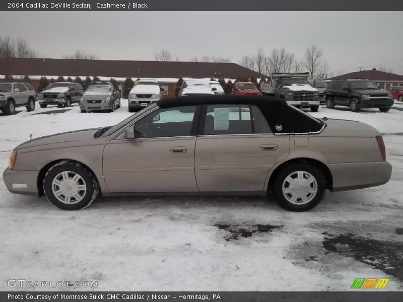 Cashmere / Black 2004 Cadillac DeVille Sedan