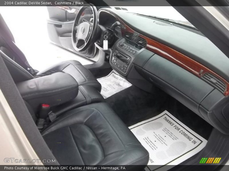 Cashmere / Black 2004 Cadillac DeVille Sedan