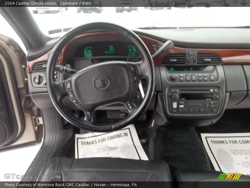 Cashmere / Black 2004 Cadillac DeVille Sedan