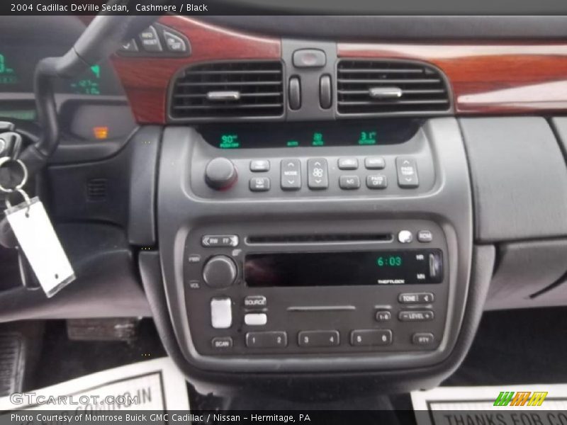 Cashmere / Black 2004 Cadillac DeVille Sedan