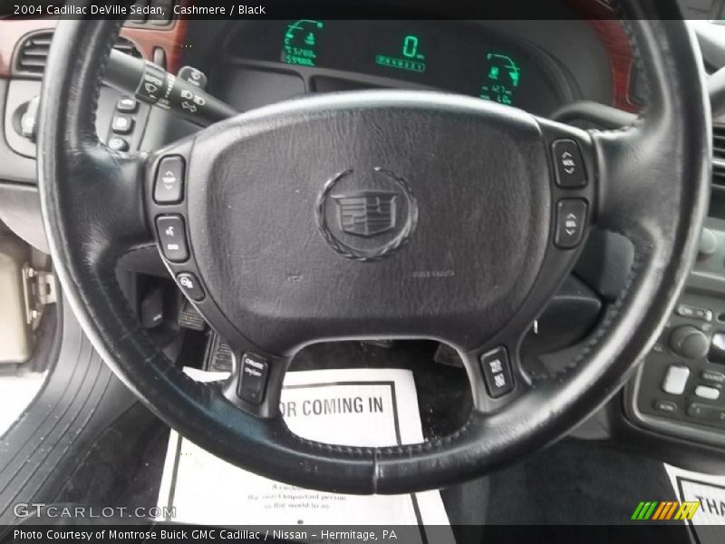 Cashmere / Black 2004 Cadillac DeVille Sedan