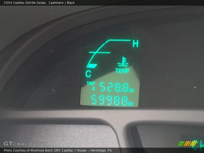 Cashmere / Black 2004 Cadillac DeVille Sedan