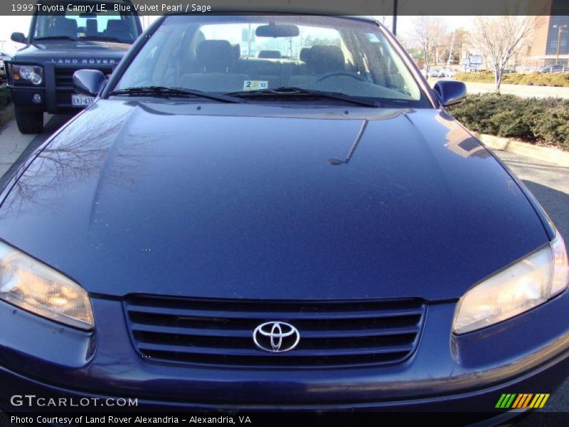 Blue Velvet Pearl / Sage 1999 Toyota Camry LE