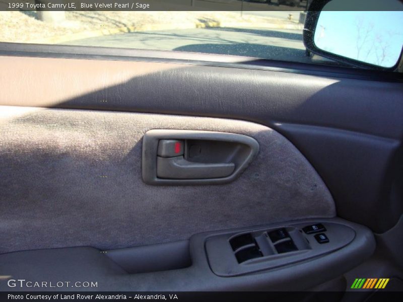 Blue Velvet Pearl / Sage 1999 Toyota Camry LE