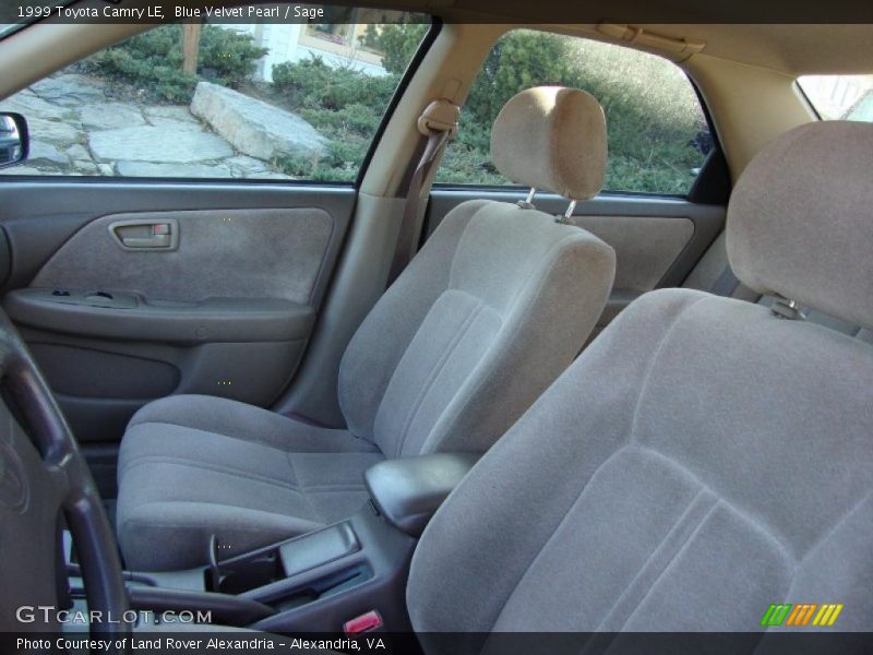 Blue Velvet Pearl / Sage 1999 Toyota Camry LE