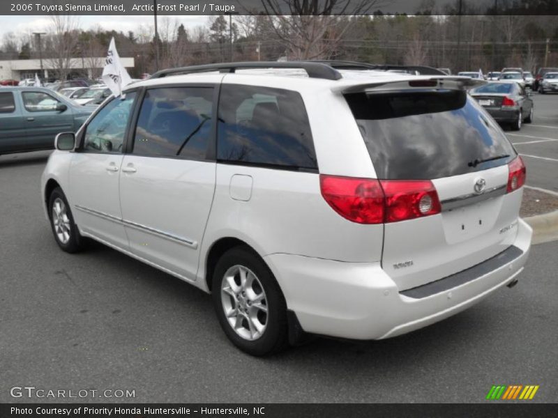 Arctic Frost Pearl / Taupe 2006 Toyota Sienna Limited