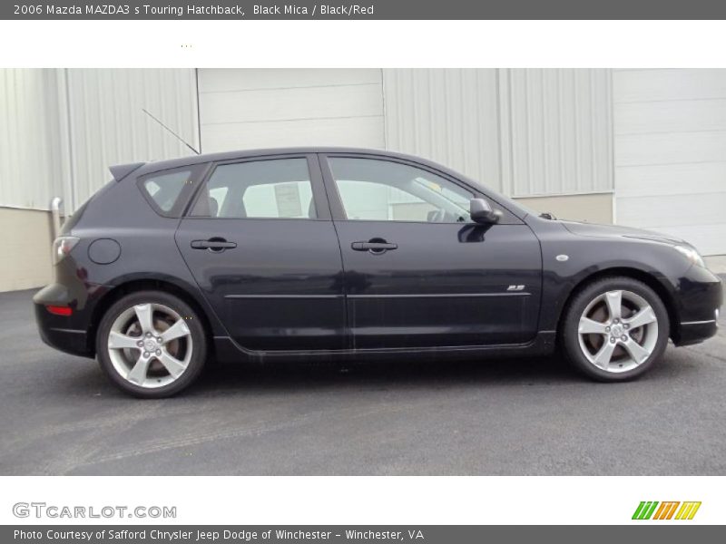 Black Mica / Black/Red 2006 Mazda MAZDA3 s Touring Hatchback