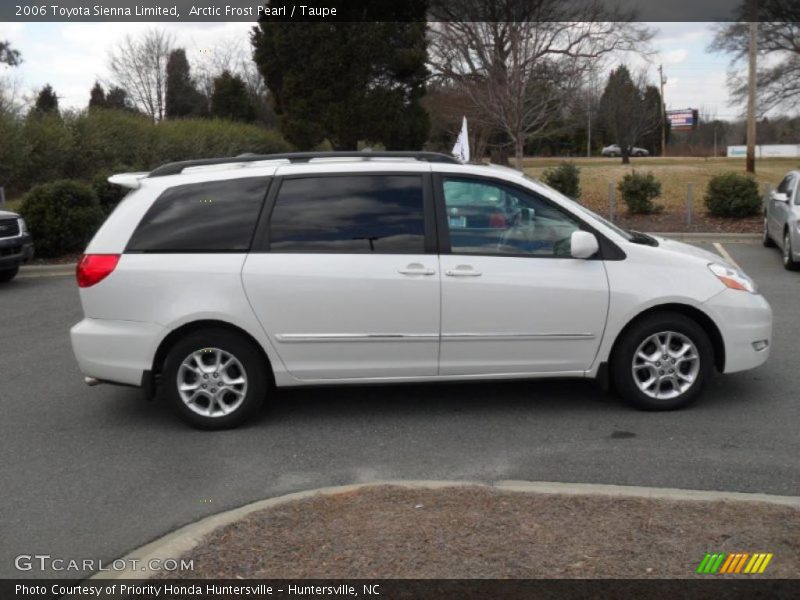 Arctic Frost Pearl / Taupe 2006 Toyota Sienna Limited