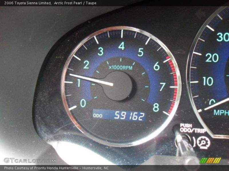 Arctic Frost Pearl / Taupe 2006 Toyota Sienna Limited