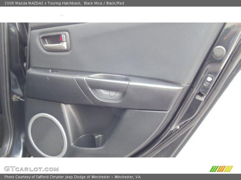 Black Mica / Black/Red 2006 Mazda MAZDA3 s Touring Hatchback