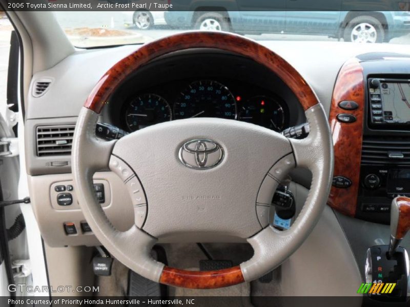 Arctic Frost Pearl / Taupe 2006 Toyota Sienna Limited