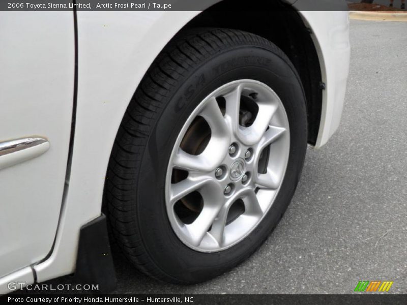 Arctic Frost Pearl / Taupe 2006 Toyota Sienna Limited