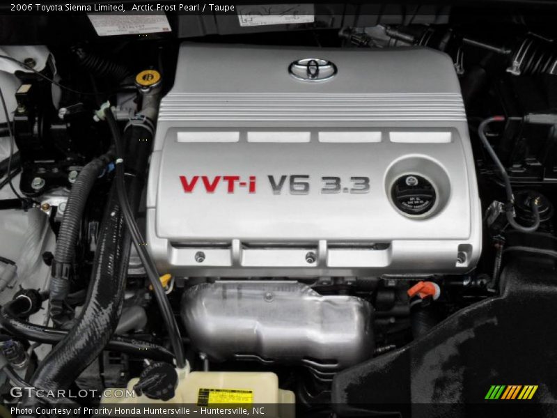 Arctic Frost Pearl / Taupe 2006 Toyota Sienna Limited