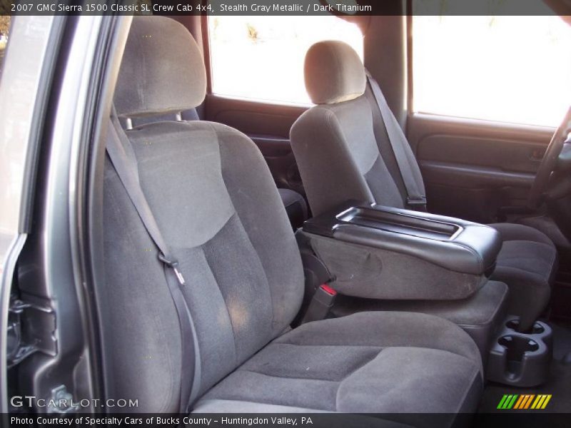 Stealth Gray Metallic / Dark Titanium 2007 GMC Sierra 1500 Classic SL Crew Cab 4x4