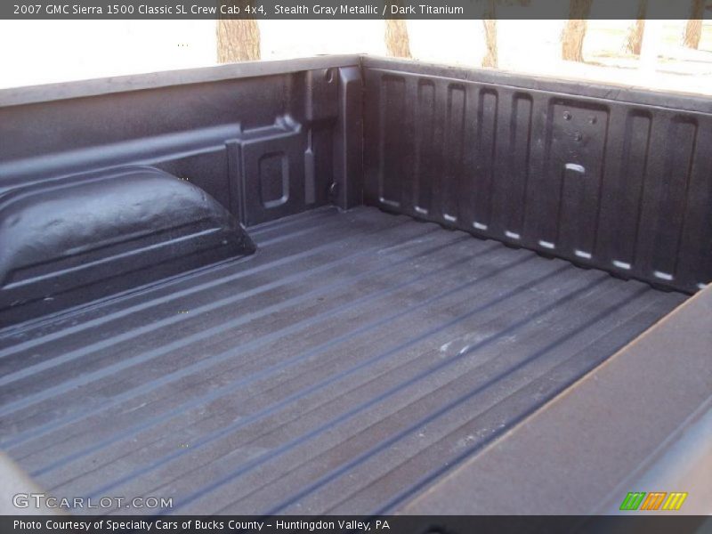 Stealth Gray Metallic / Dark Titanium 2007 GMC Sierra 1500 Classic SL Crew Cab 4x4