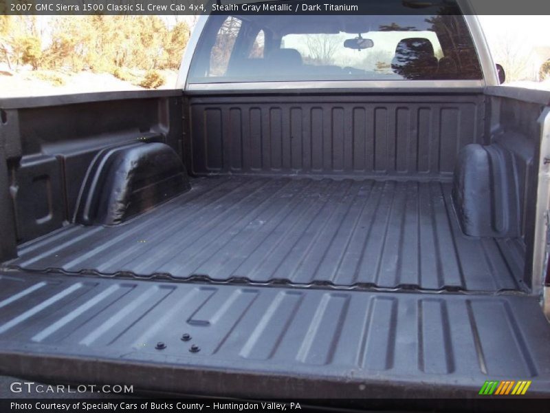 Stealth Gray Metallic / Dark Titanium 2007 GMC Sierra 1500 Classic SL Crew Cab 4x4