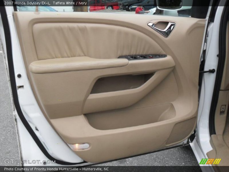 Taffeta White / Ivory 2007 Honda Odyssey EX-L