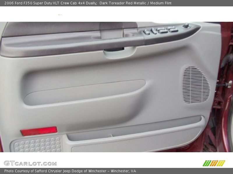 Dark Toreador Red Metallic / Medium Flint 2006 Ford F350 Super Duty XLT Crew Cab 4x4 Dually
