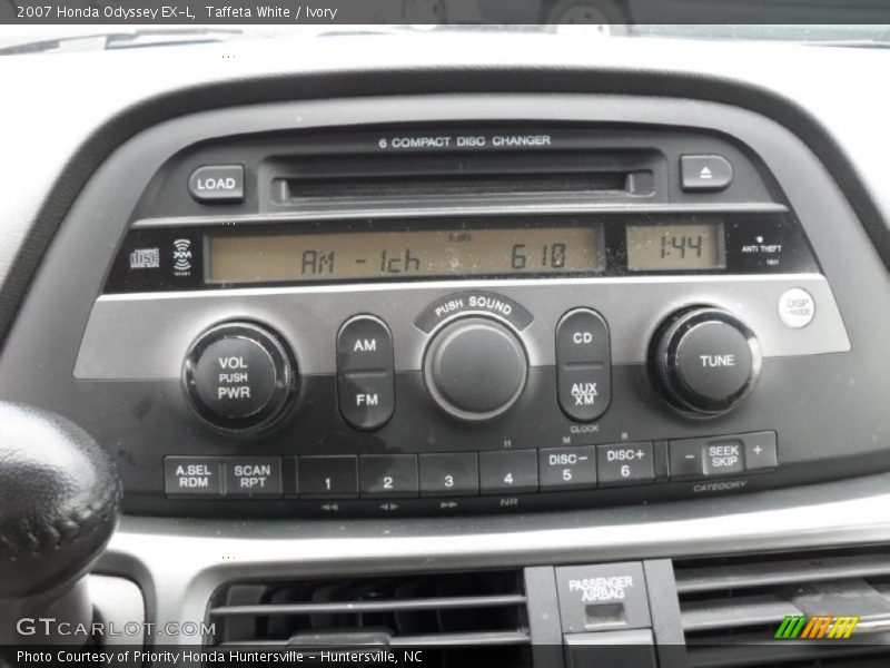 Taffeta White / Ivory 2007 Honda Odyssey EX-L