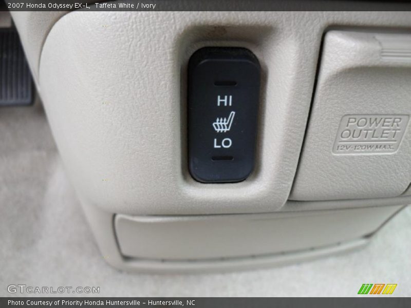 Taffeta White / Ivory 2007 Honda Odyssey EX-L