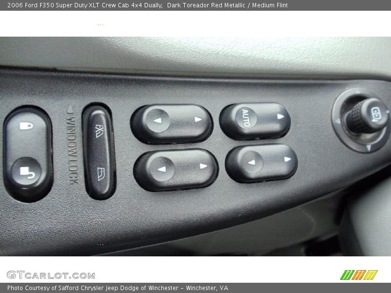 Dark Toreador Red Metallic / Medium Flint 2006 Ford F350 Super Duty XLT Crew Cab 4x4 Dually