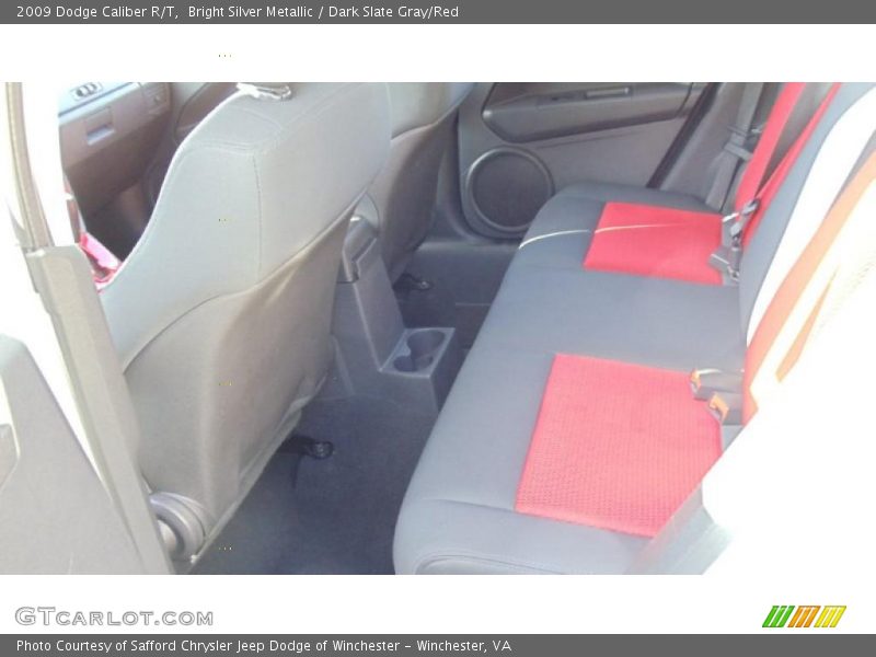 Bright Silver Metallic / Dark Slate Gray/Red 2009 Dodge Caliber R/T