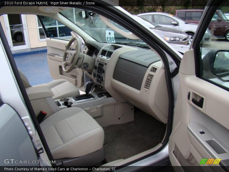  2010 Escape Hybrid Stone Interior