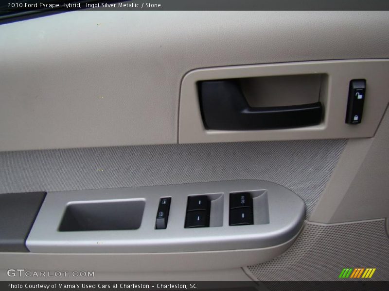 Ingot Silver Metallic / Stone 2010 Ford Escape Hybrid