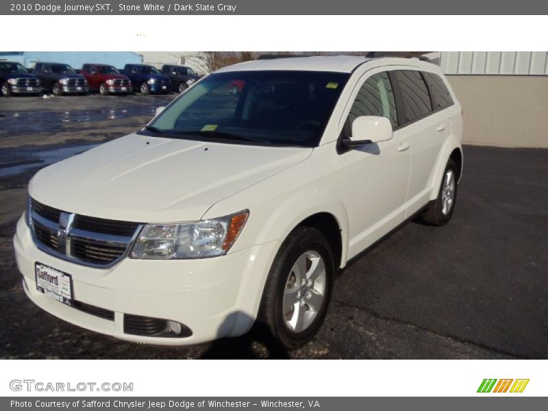 Stone White / Dark Slate Gray 2010 Dodge Journey SXT