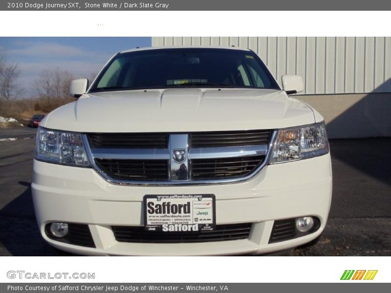 Stone White / Dark Slate Gray 2010 Dodge Journey SXT