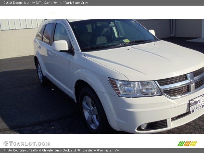 Stone White / Dark Slate Gray 2010 Dodge Journey SXT